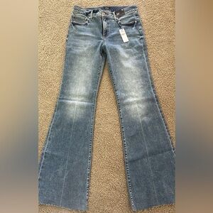 70s Style Flare Mid-Rise Express Jeans